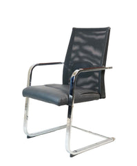 Sleek Mesh Back Visitor Chair