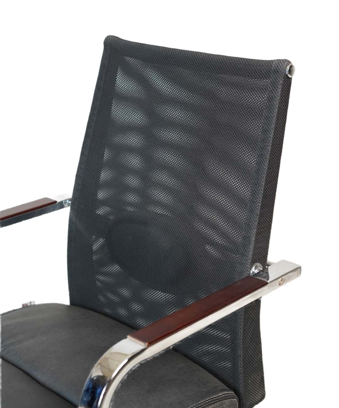 Sleek Mesh Back Visitor Chair