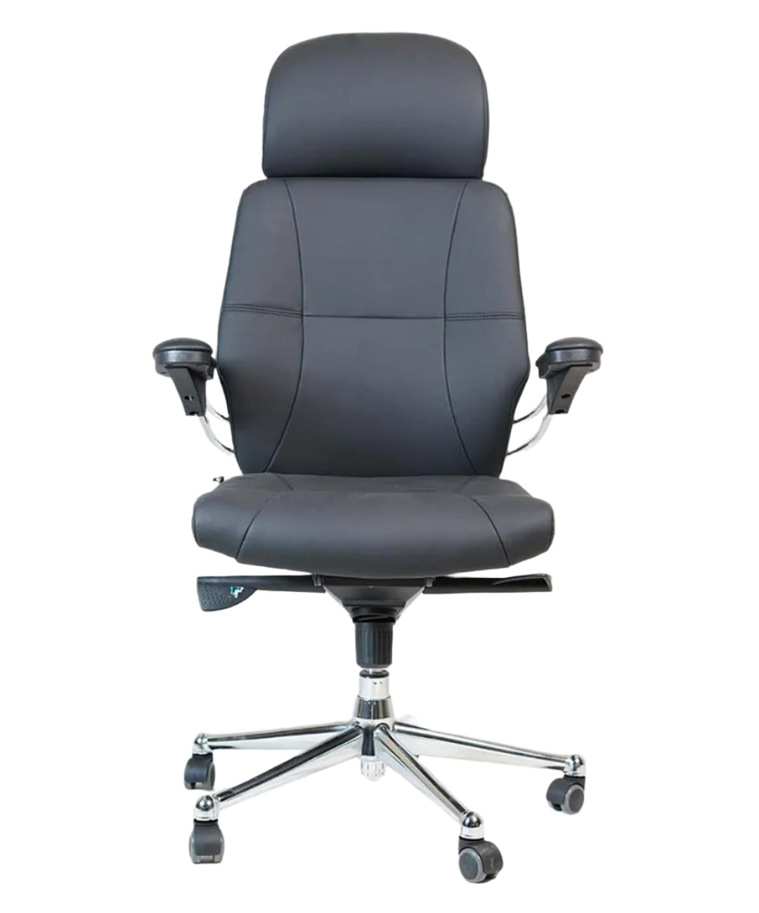 Ergonomic Executive Chair with Fixed Armrests