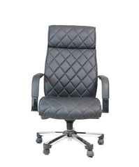 Diamond-Quilted Executive Office Chair