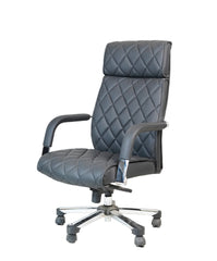 Diamond-Quilted Executive Office Chair