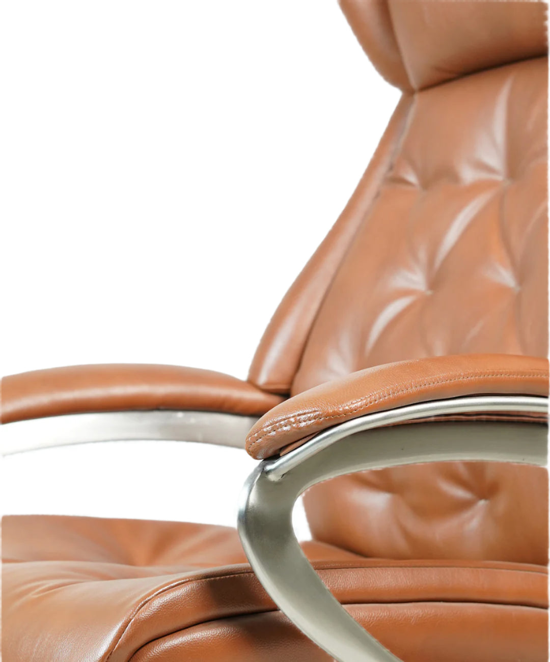 Luxurious Wingback Leather Chair