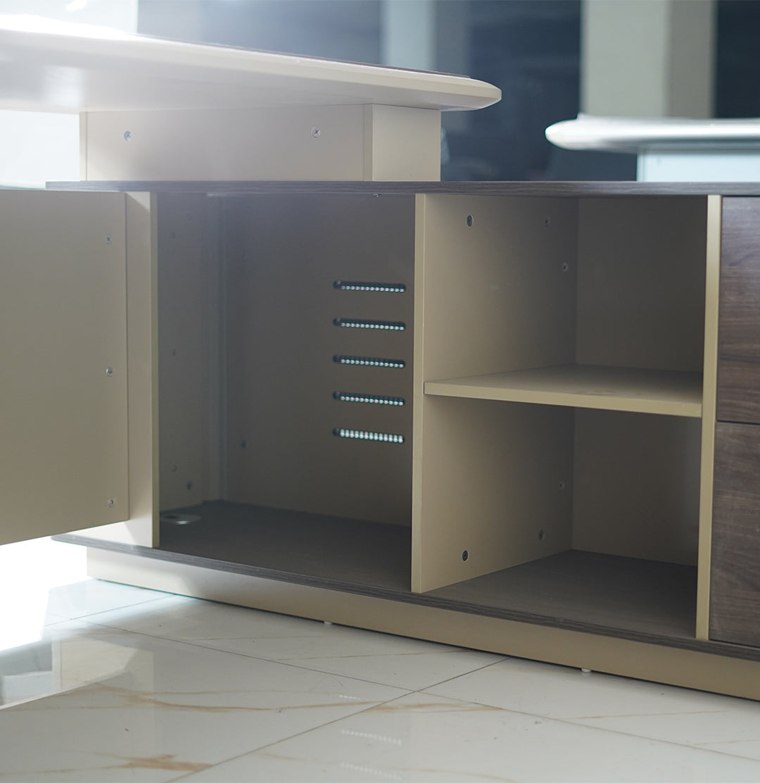 Compact Minimalist Office Desk