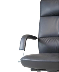 High-Back Leather Office Chair