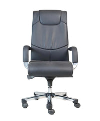 Executive Leatherette Chair with Padded Armrests