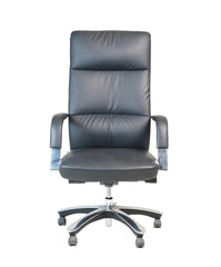 High-Back Leather Office Chair