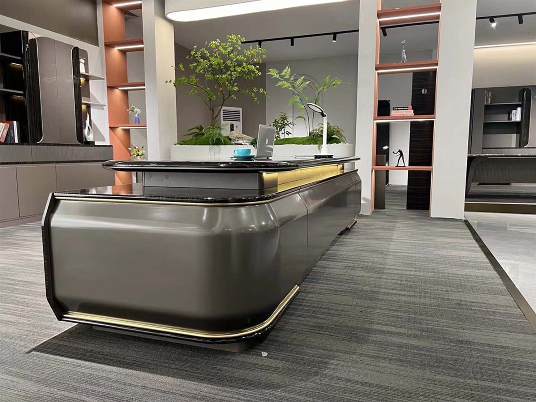 Premium Executive Desk with Cabinet